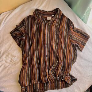 Striped Multicolor Men's Shirt